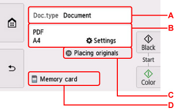 Imagen: pantalla táctil